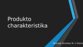 Produkto charakteristika 15 puslapis