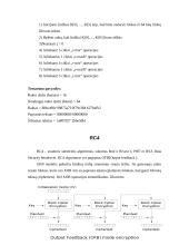 RC2, RC4 ir RC5 simetriniai kodavimo algoritmai 4 puslapis