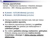 Veiklos efektyvumo rodikliai ir jų analizė 10 puslapis