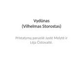 Vydūnas (Vilhelmas Storostas)