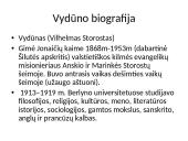 Vydūnas (Vilhelmas Storostas) 2 puslapis