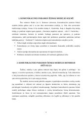 Komunikacinio paramos šeimai modelio aprašymas 4 puslapis