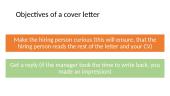 Writing your cover letter 6 puslapis