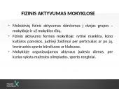Fizinis aktyvumas mokykloje ir aukštosiose įstaigose 3 puslapis