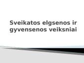 Sveikatos elgsenos korekcija ir valdymas 18 puslapis