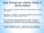 Nitratų ir nitritų kiekis daržovėse 9 puslapis