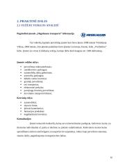 Transporto vadyba - flotacinės vonios pervežimo organizavimas 8 puslapis