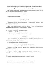 Sąstato masės atitikimo stoties atvykimo-išvykimo kelio ilgiui, patikrinimas  3 puslapis