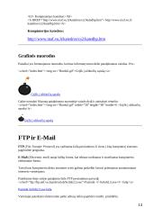 Svetainės internete kūrimo technologijos 13 puslapis