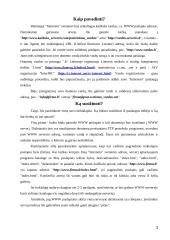 Svetainės internete kūrimo technologijos 2 puslapis