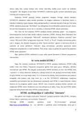 Svetainės internete kūrimo technologijos 6 puslapis