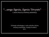 Sibiro tremtiniams atminti