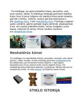 Skaidrūs ir neskaidrūs kūnai 2 puslapis