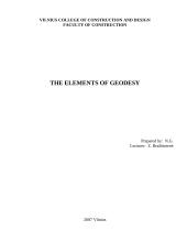 The elements of geodesy