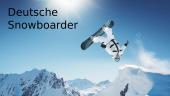 Deutsche Snowboarder 