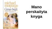 ,,Gimęs bėgti” knygos pristatymas