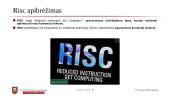 RISC architektūros taikymas 2 puslapis