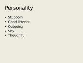 About myself (anglų skaidrės) 4 puslapis