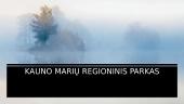 Kauno marių regioninis parkas (skaidrės)