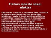 Kas yra fizika? (skaidrės) 8 puslapis