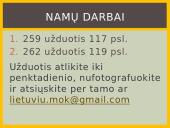 Daiktavardžių kirčiavimas 6 puslapis