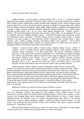 Pasaulio samprata Antikos literatūroje