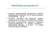Lietuvos transportas (skaidrės) 11 puslapis