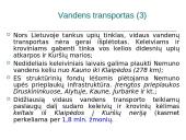 Lietuvos transportas (skaidrės) 15 puslapis