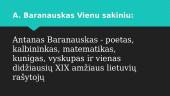 A. Baranausko asmenybė ir darbai 3 puslapis