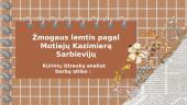 Žmogaus lemtis pagal Motiejų Kazimierą Sarbievijų