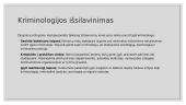 Kriminologija. Kas tai yra? 8 puslapis