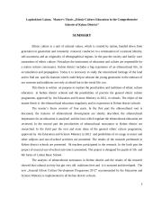 Etninės kultūros ugdymas Kelmės rajono bendrojo lavinimo mokyklose   3 puslapis