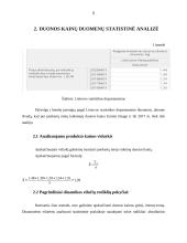 Duonos kainų statistinė analizė 5 puslapis