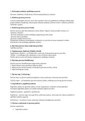 Medienos pjovimas kospektas