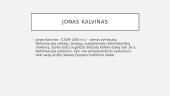 Jonas Kalvinas skaidrės 2 puslapis