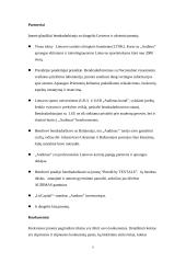 Bendrovės ,,Audimas” rinkodaros veiklos efektyvumo įvertinimas 8 puslapis