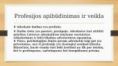 Advokato profesijos pristatymas 3 puslapis