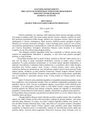 Ar man tinka pataisos pareigūno profesija