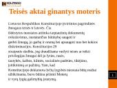 Moterų teisės Lietuvoje 8 puslapis