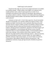 Kodėl žmogui svarbi vaizduotė?