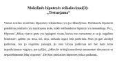 Hipotezė: reikalavimai, formulavimas 12 puslapis