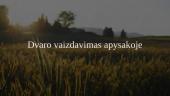 Dvaro vaizdavimas apysakoje