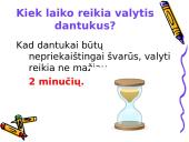 Asmens higiena ir sveiki dantukai 11 puslapis