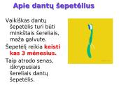 Asmens higiena ir sveiki dantukai 12 puslapis