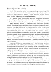 Viešosios maitinimo įstaigos „N“ strateginis marketingo planavimas 8 puslapis