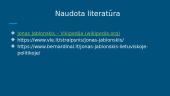 Prezentacija apie Joną Jablonskį 10 puslapis