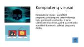 Informatikos skaidrės. Virusai 5 puslapis