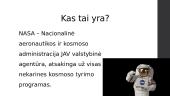 NASA – nacionalinė aeronautikos ir kosmoso administracija JAV valstybinė agentūra 2 puslapis