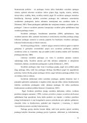 Socialinio darbuotojo, teikiančio socialines paslaugas sveikatos priežiūros įstaigoje, funkcijų analizė 12 puslapis