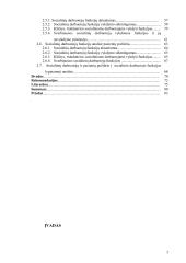 Socialinio darbuotojo, teikiančio socialines paslaugas sveikatos priežiūros įstaigoje, funkcijų analizė 3 puslapis